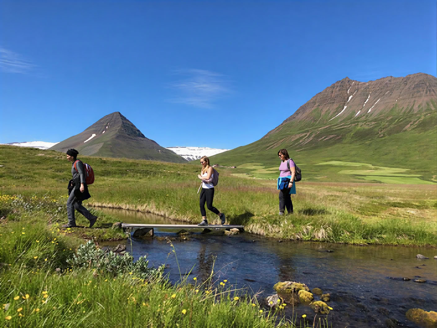 Yoga- en wandelretreat onder de middernachtzon in IJsland – Data 2026