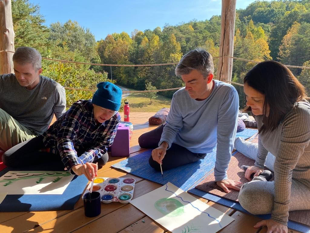 De bijeenkomst voor koppels in de Smoky Mountains