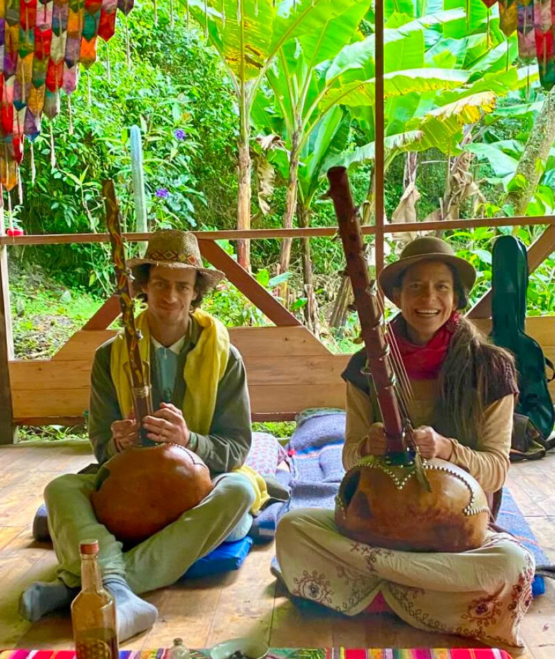 Traditionele Ayahuasca-ceremonie