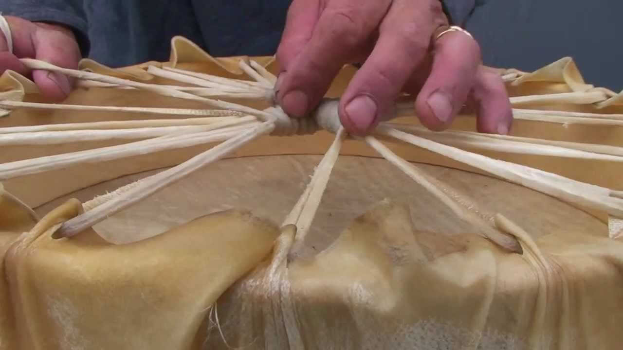 Cursus in het maken van inheemse Amerikaanse trommels