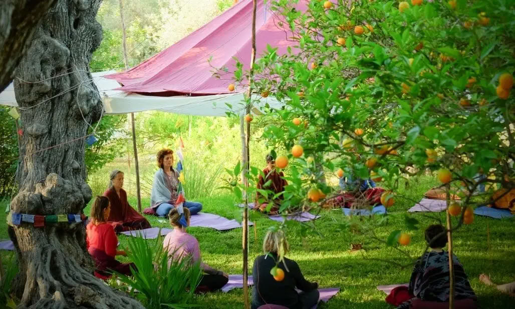 Yoga- en meditatieretraite: terug naar de bron