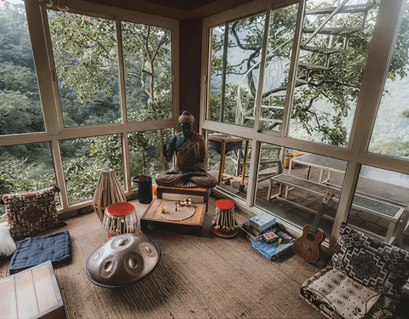 21-daagse ayurvedische yogaretreat voor gewichtsverlies in Rishikesh