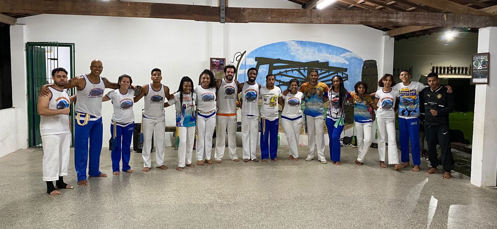 Capoeira-kamp in Brazilië