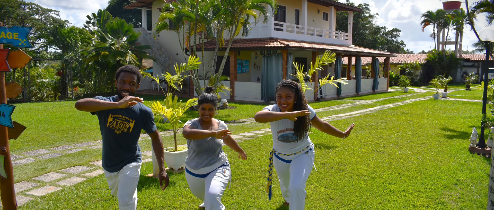 Capoeira-kamp in Brazilië