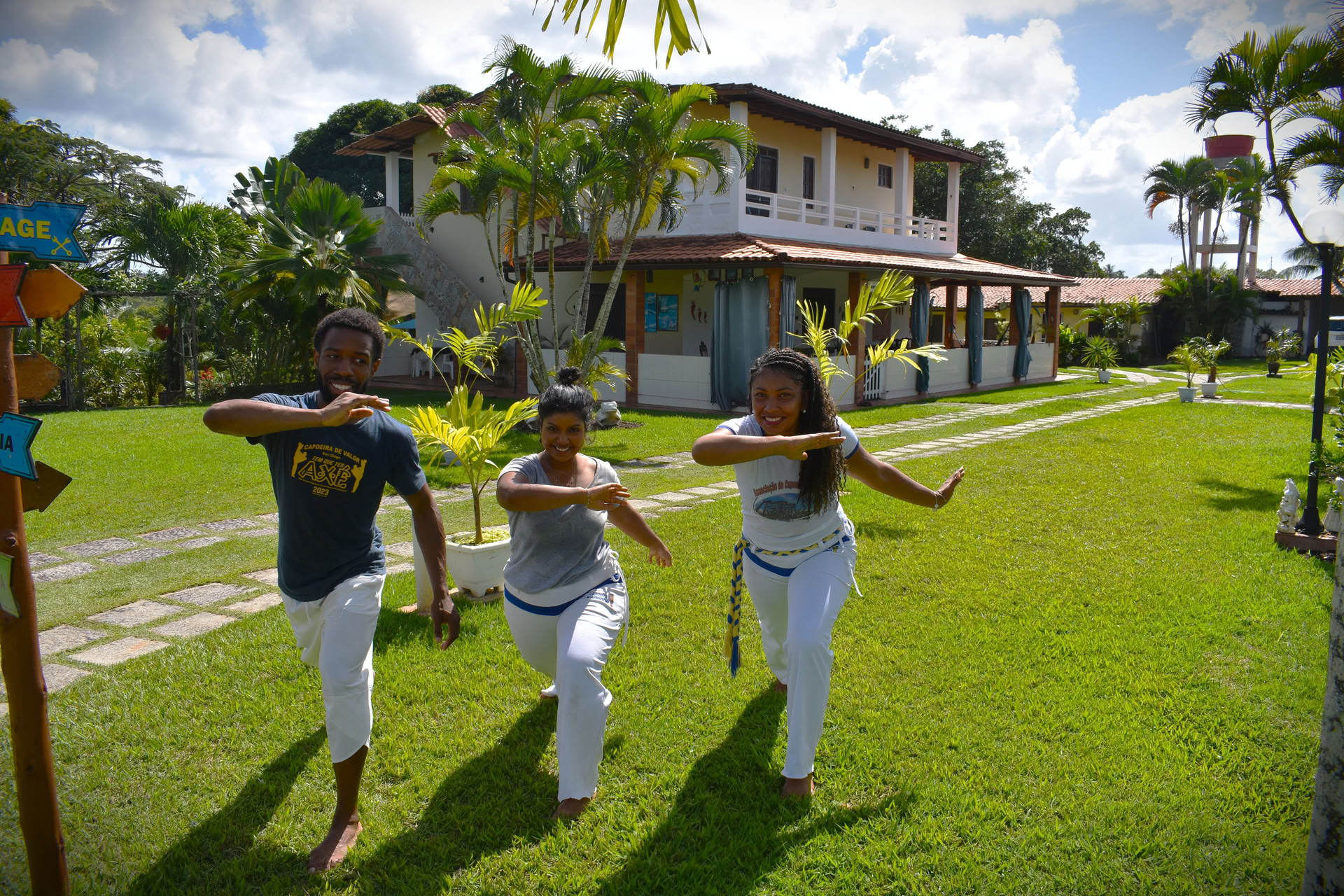 Capoeira-kamp in Brazilië