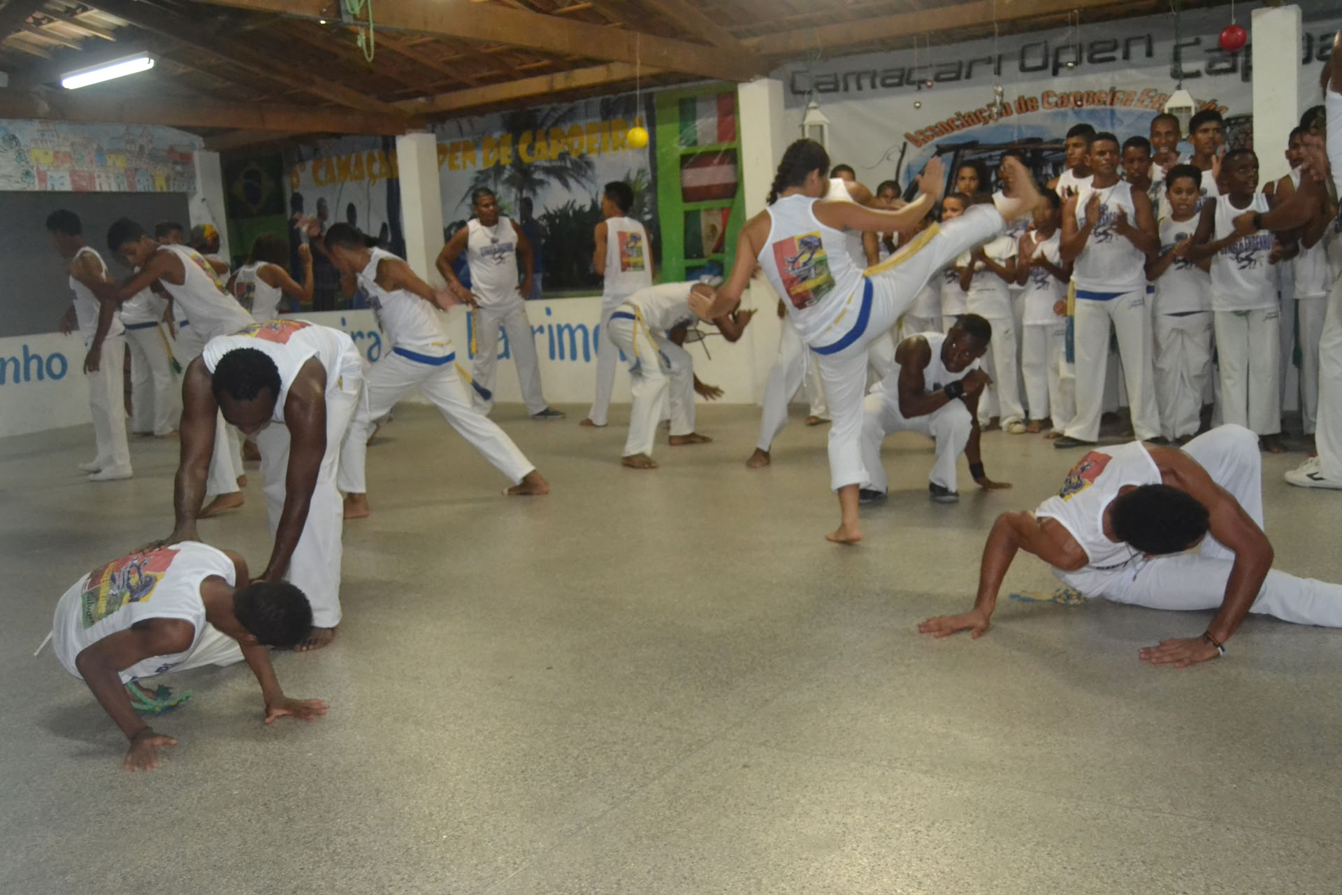 Capoeira-kamp in Brazilië