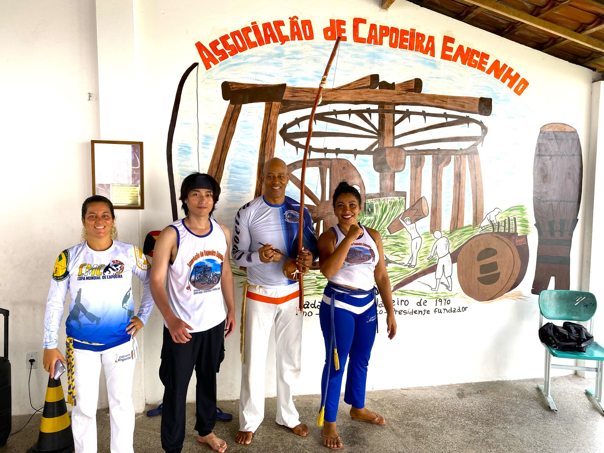 Capoeira-kamp in Brazilië