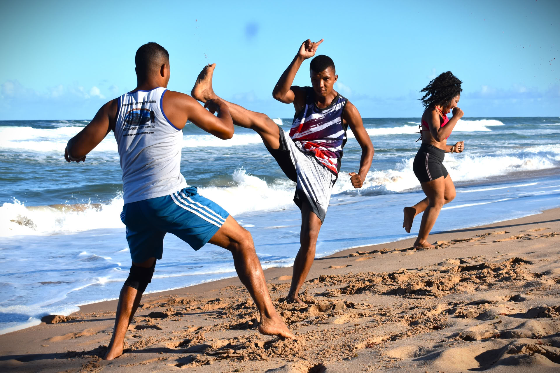 Capoeira-kamp in Brazilië