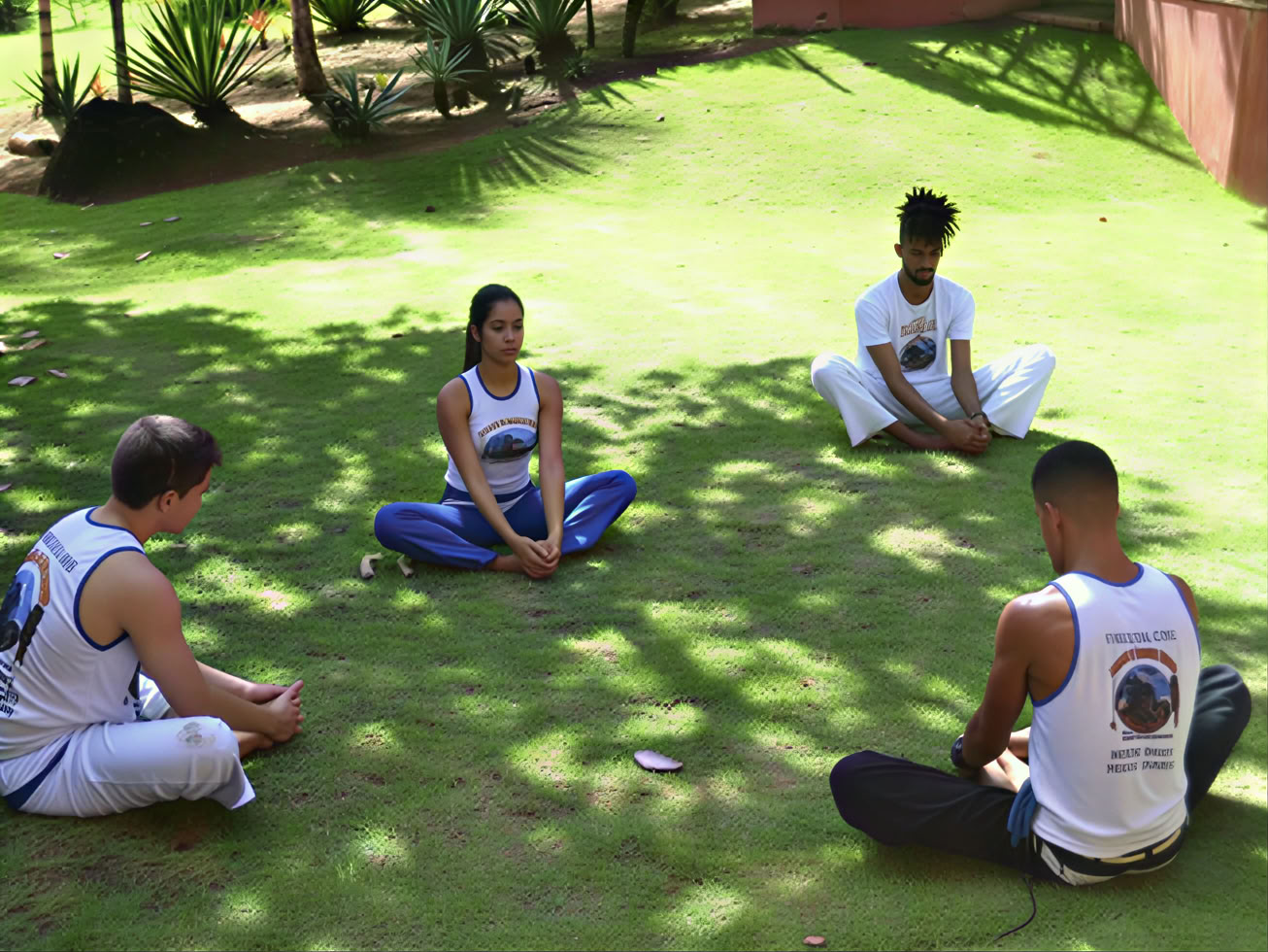 Capoeira-kamp in Brazilië