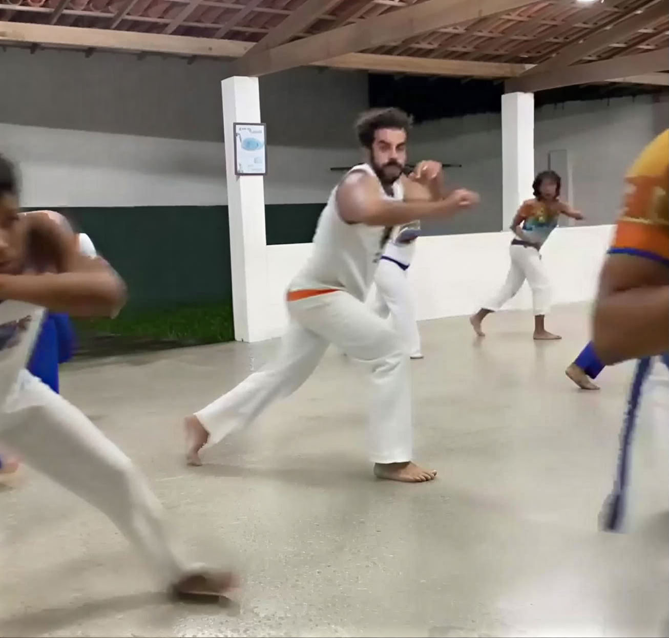 Capoeira-kamp in Brazilië