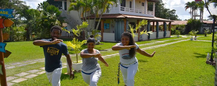 Capoeira-kamp in Brazilië