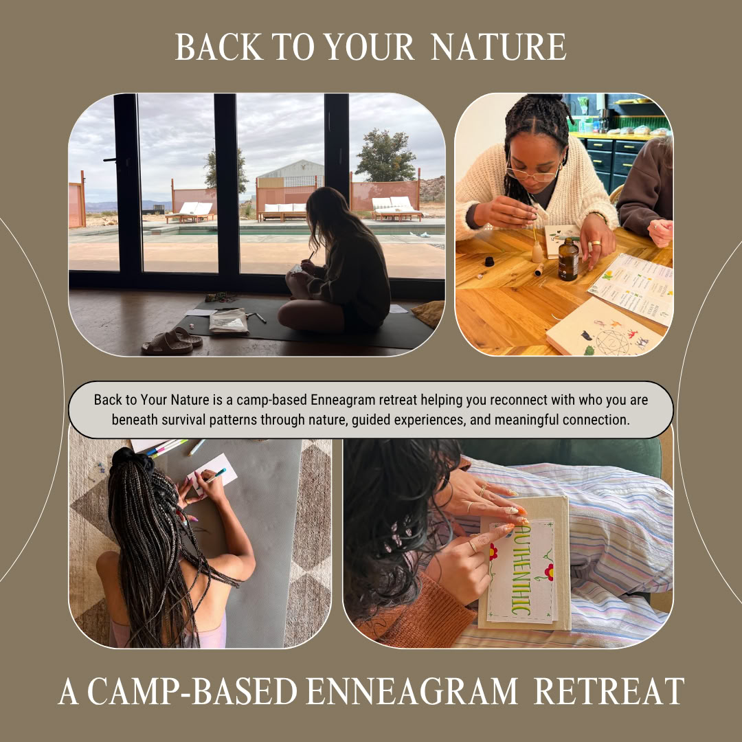Terug naar je natuur: een op kamp gebaseerde Enneagram TLC-retreat — Camp Ocean Pines