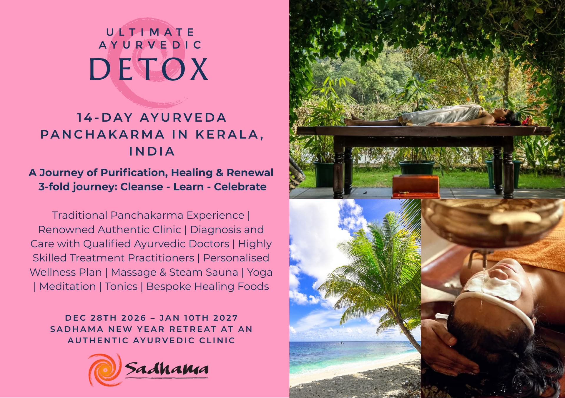 Ultieme ayurvedische detox in Kerala, India