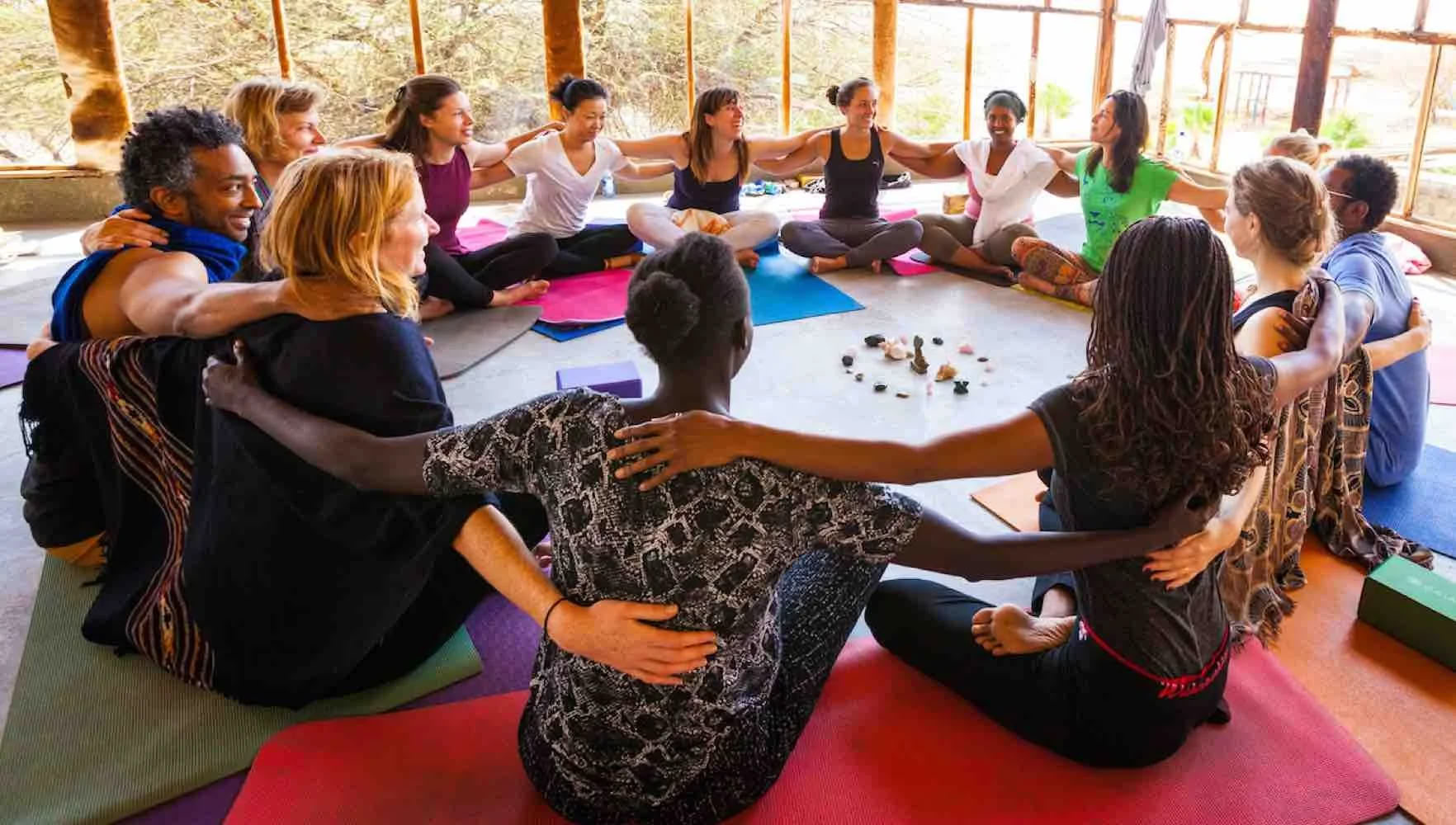 Lente kunst- en yoga-retraite