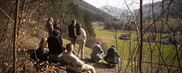 Diep-retreat bij volle maan