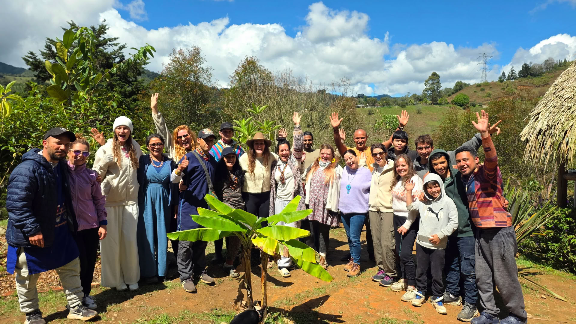 Ayahuasca-retraite in Medellín in september 2026