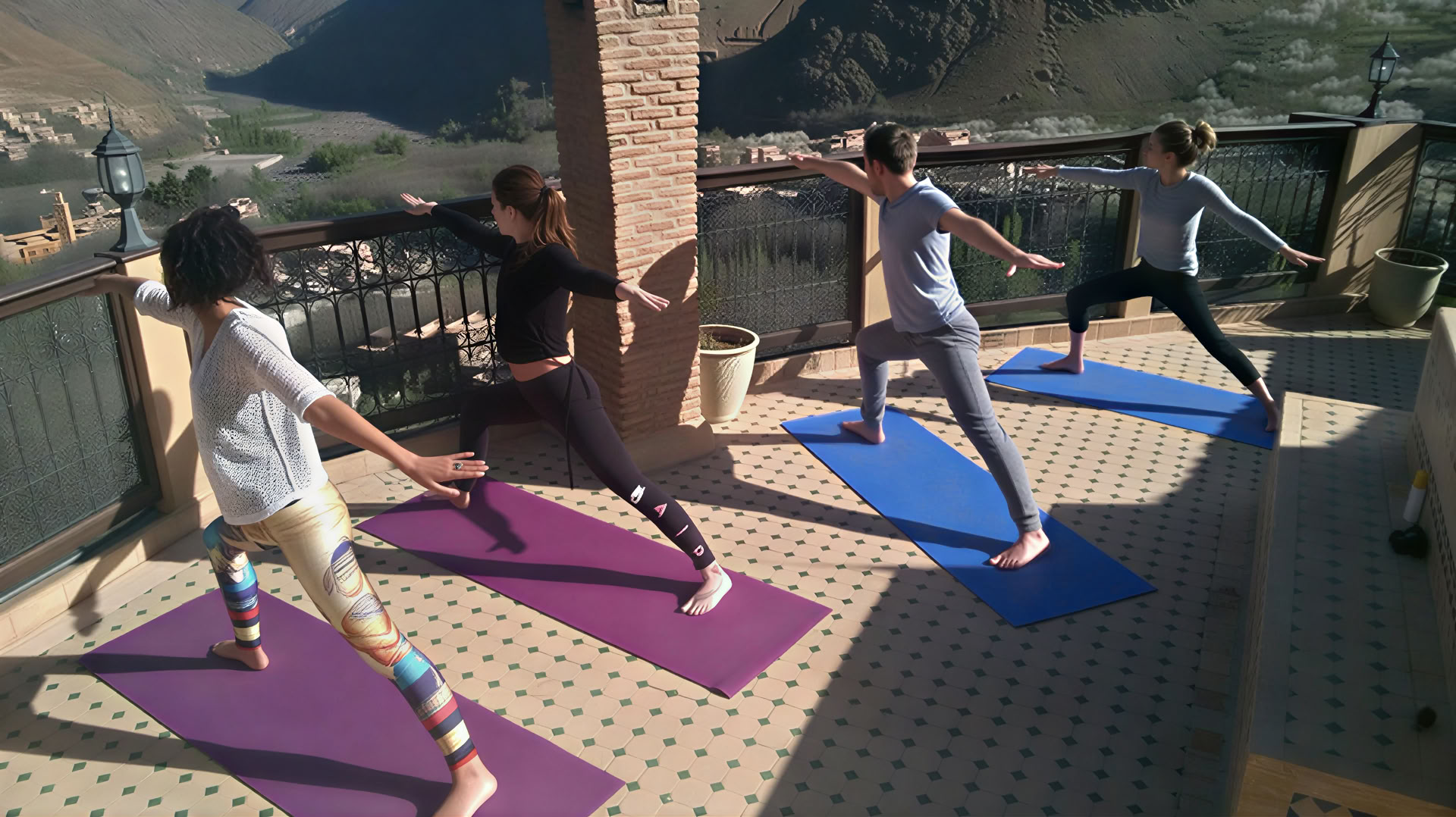 Yoga-retraite in de bergen