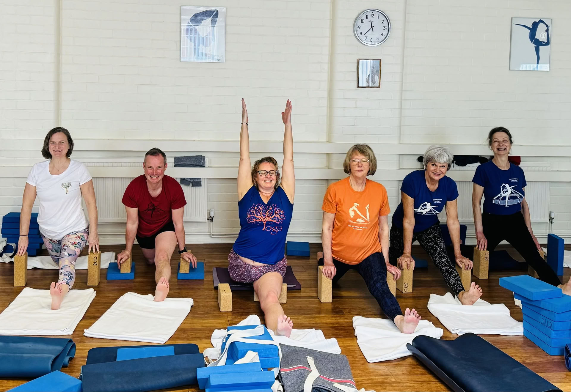 Iyengar-yogaweekend in Congleton