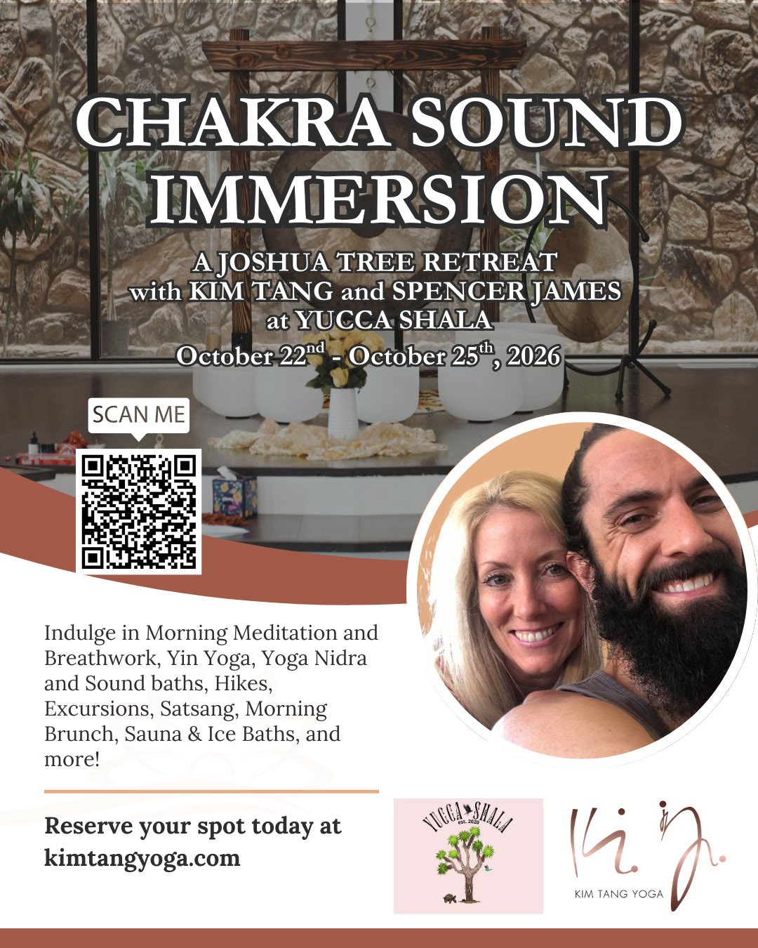 Chakra-geluidsimmersie: een Joshua Tree-retreat met Kim Tang en Spencer Larson — YUCCA SHALA
