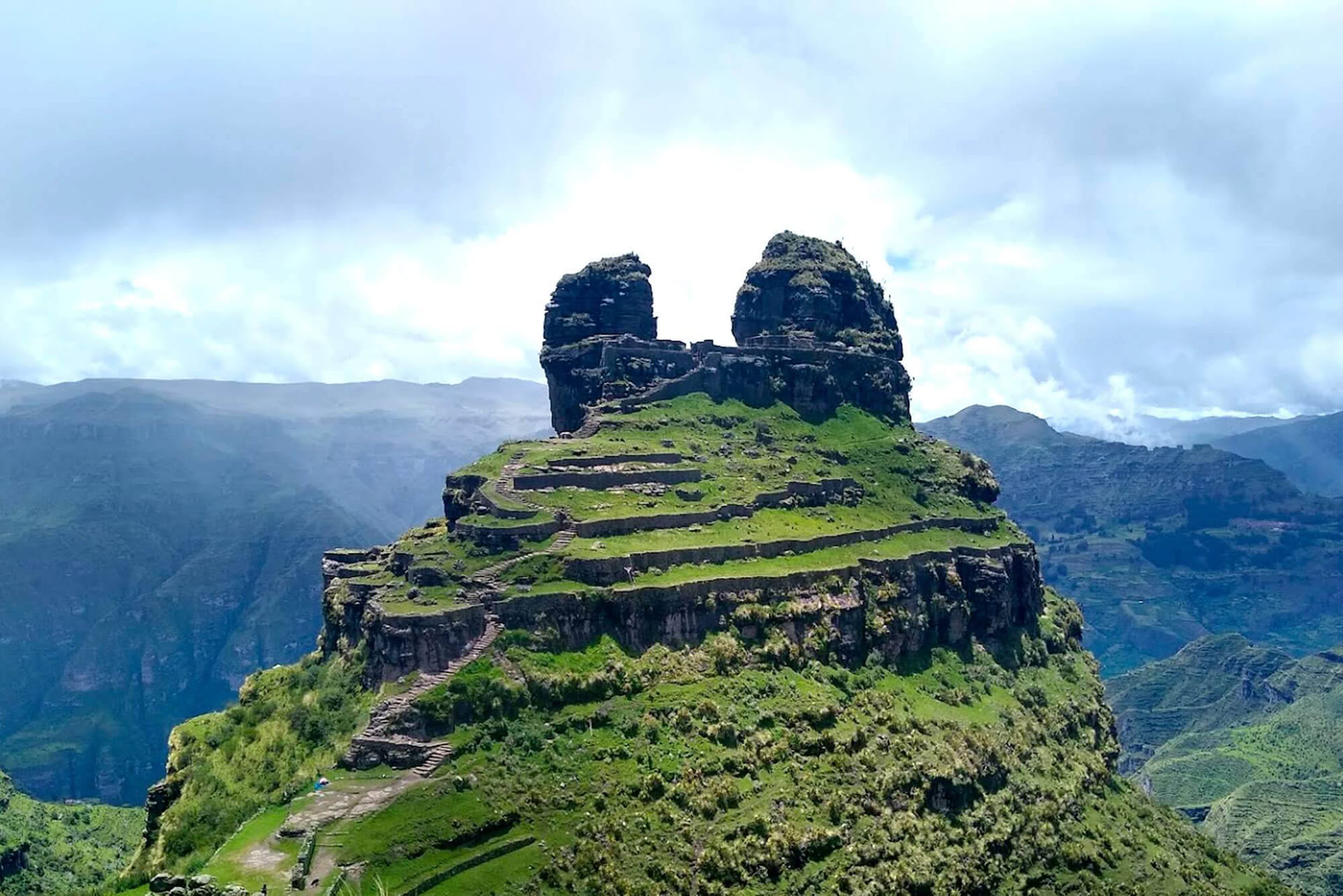 3-daagse spirituele trektocht naar Huchuy Qosqo met San Pedro-medicijn