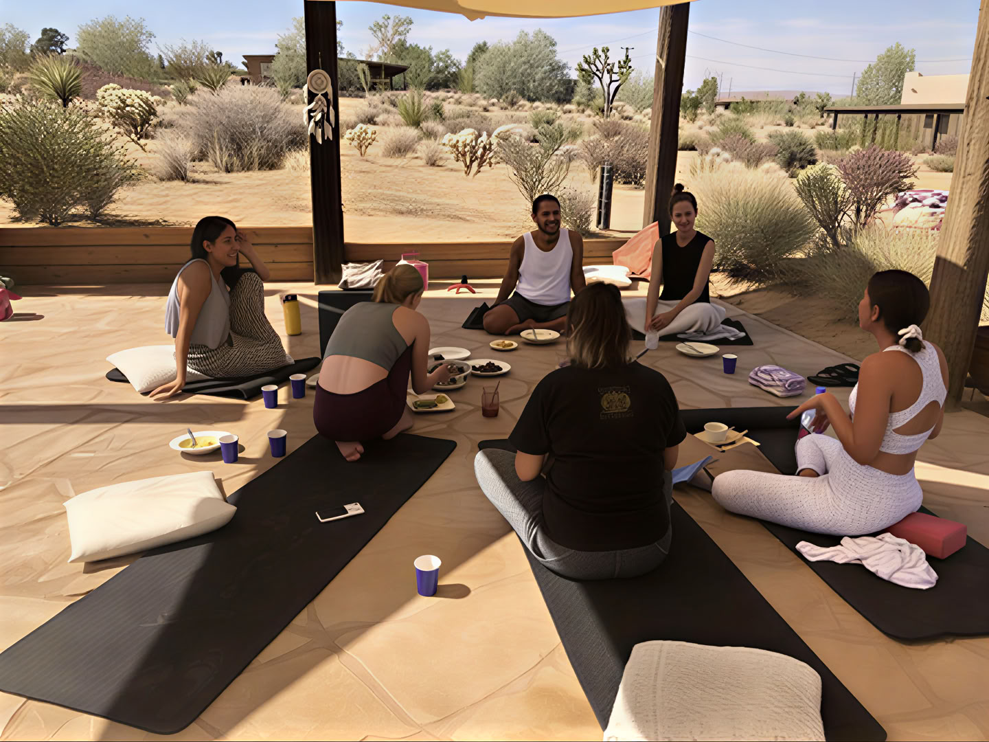 Eendaagse retraitesessie Desert Om in Joshua Tree