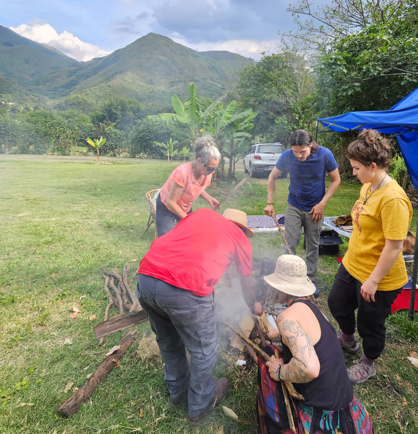 Sjamanistisch leertraject in de Andes van Ecuador