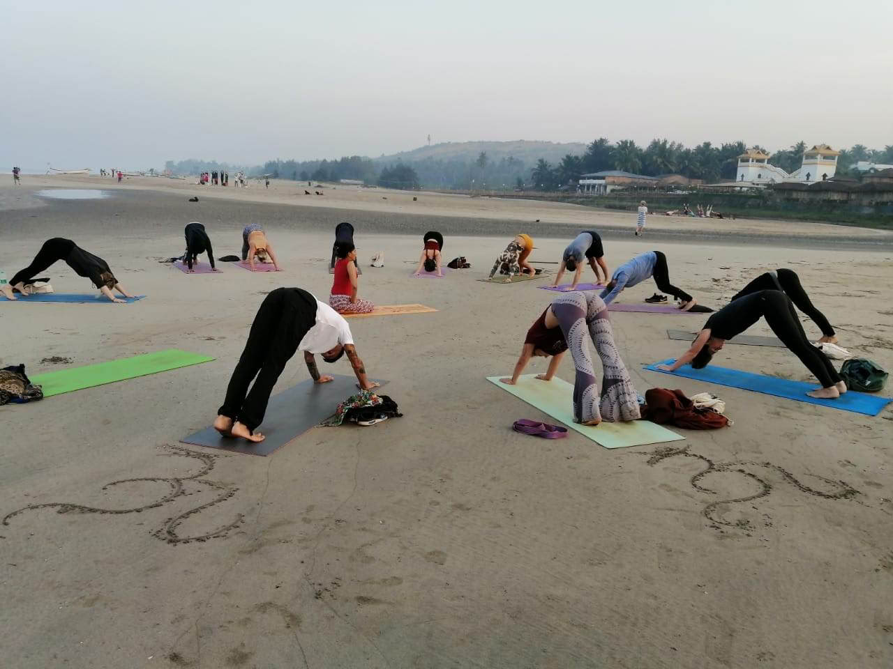 30-daagse zalige yoga-retraite / vakantie
