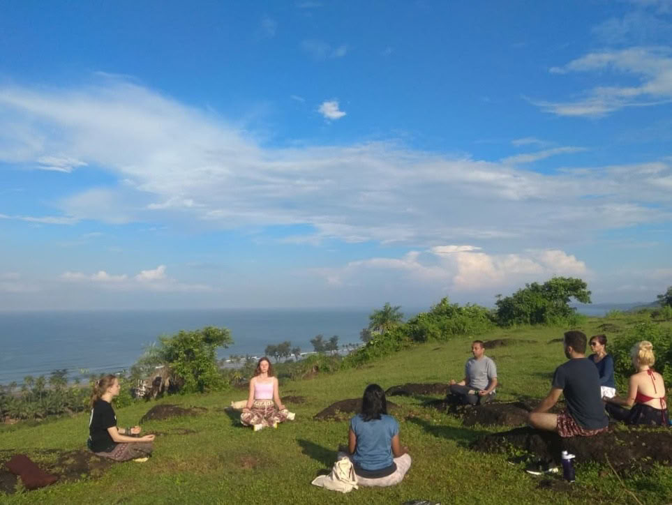 30-daagse zalige yoga-retraite / vakantie