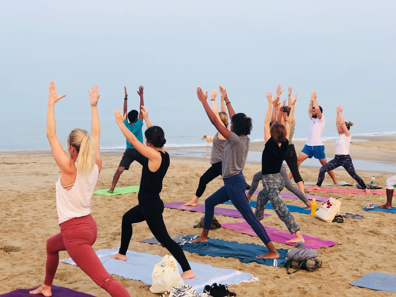 30-daagse zalige yoga-retraite / vakantie