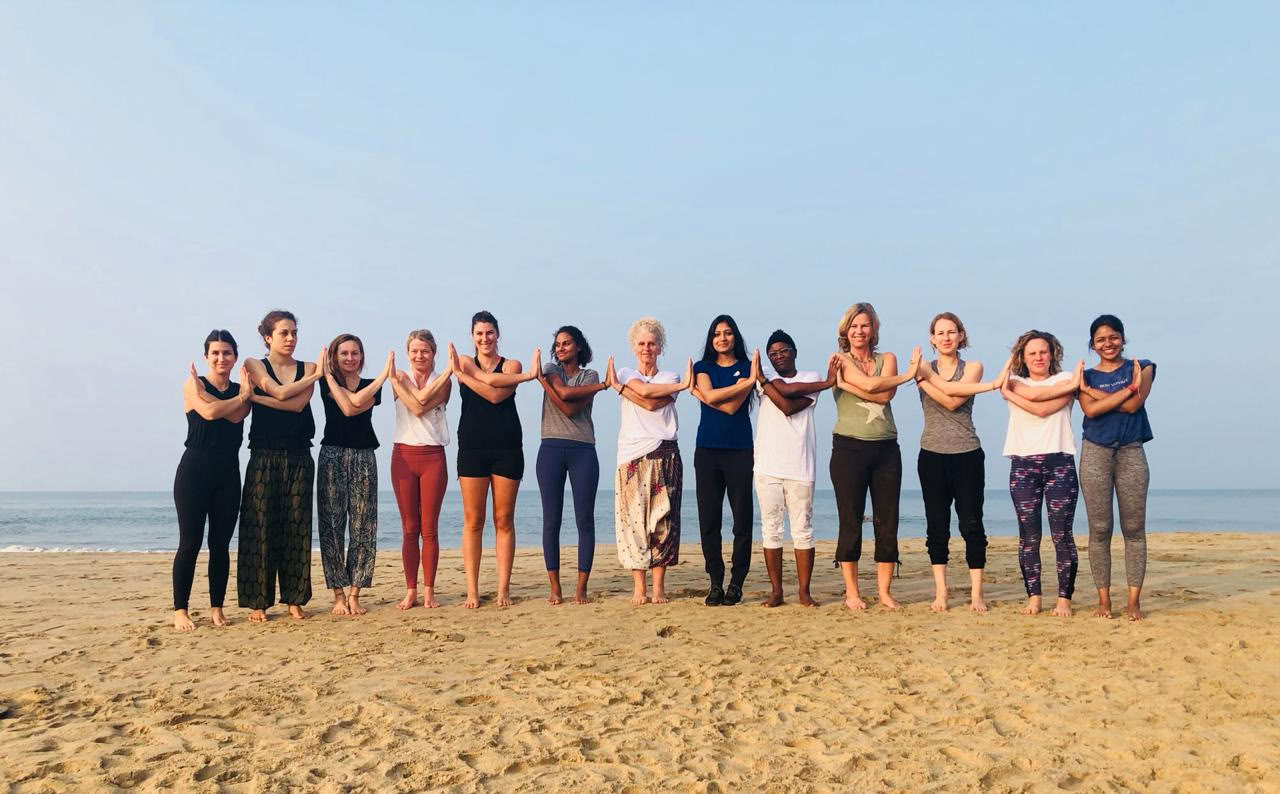30-daagse zalige yoga-retraite / vakantie