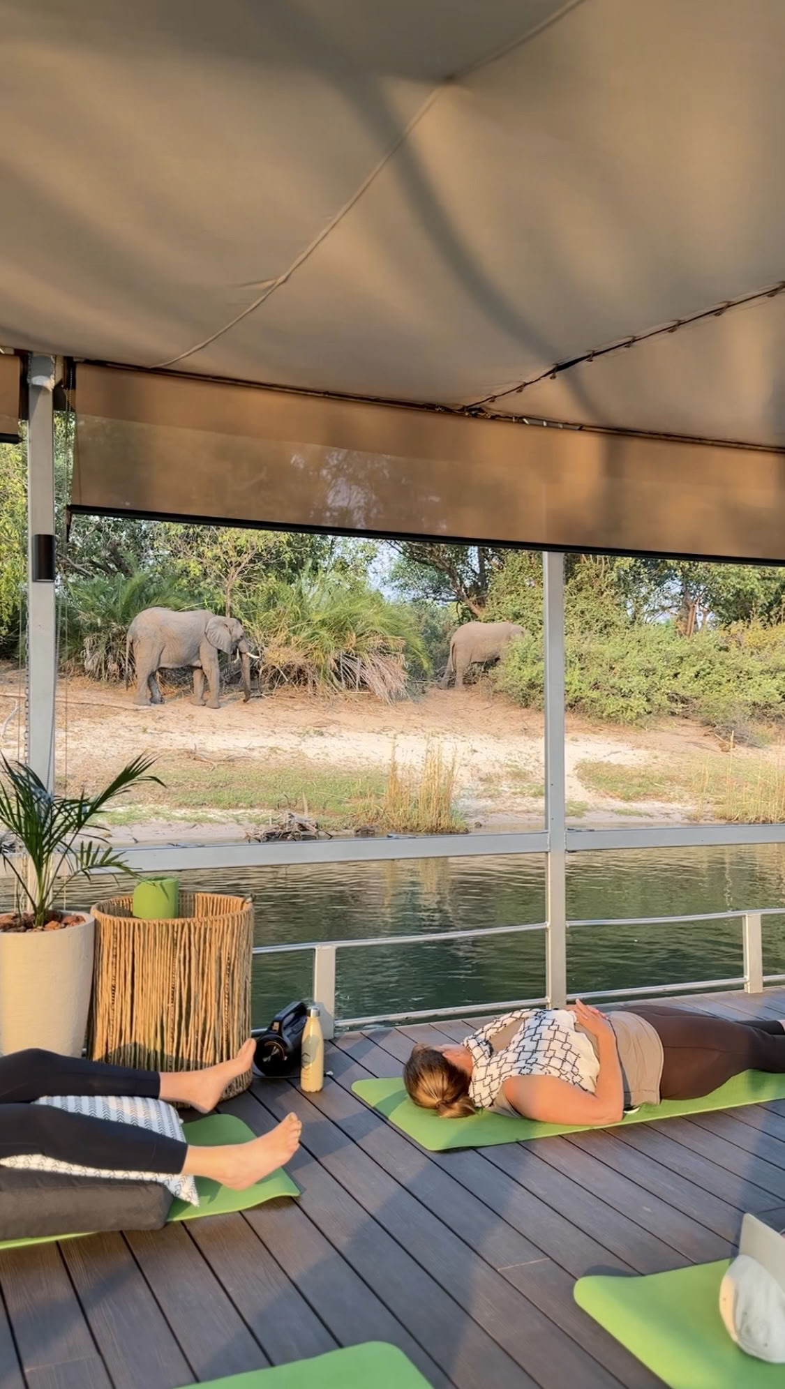 Yoga aan de Zambezi