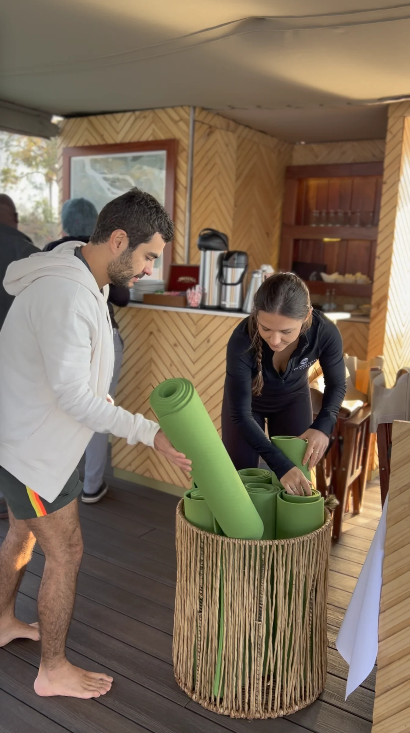 Yoga aan de Zambezi