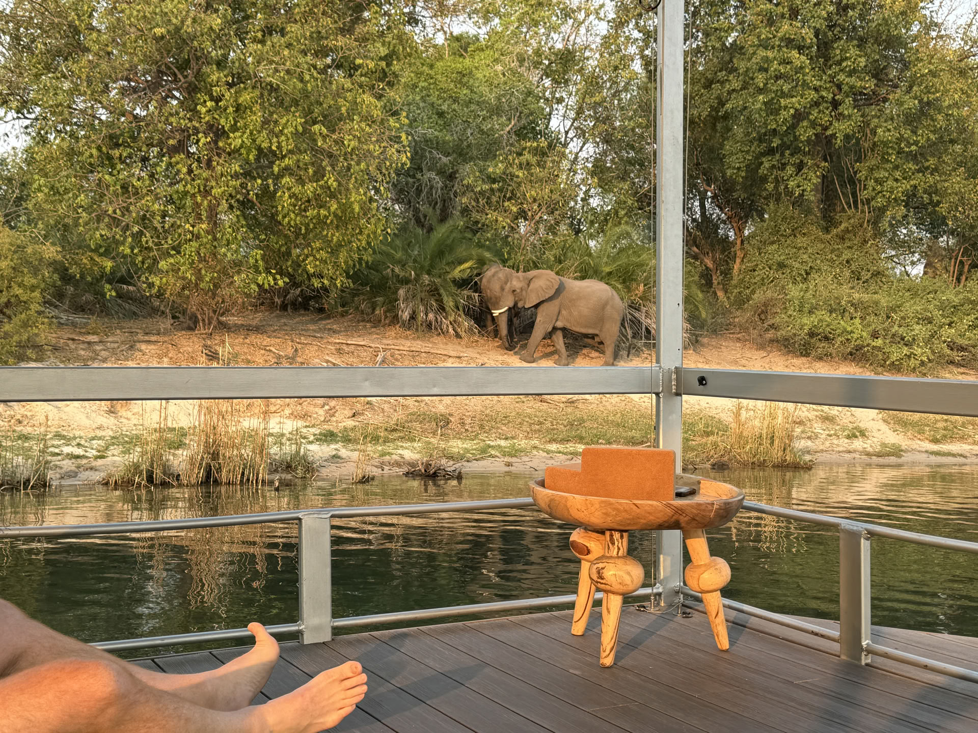 Yoga aan de Zambezi