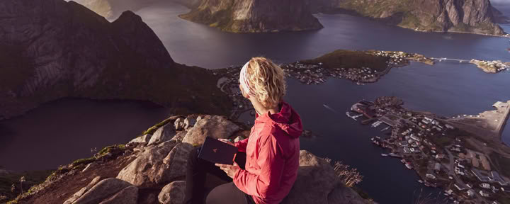 Zakelijke Visie-zoektocht op de Lofoten