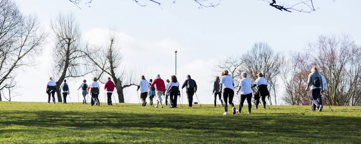 Brockley Nordic Walking- en Yin-yogaretraite