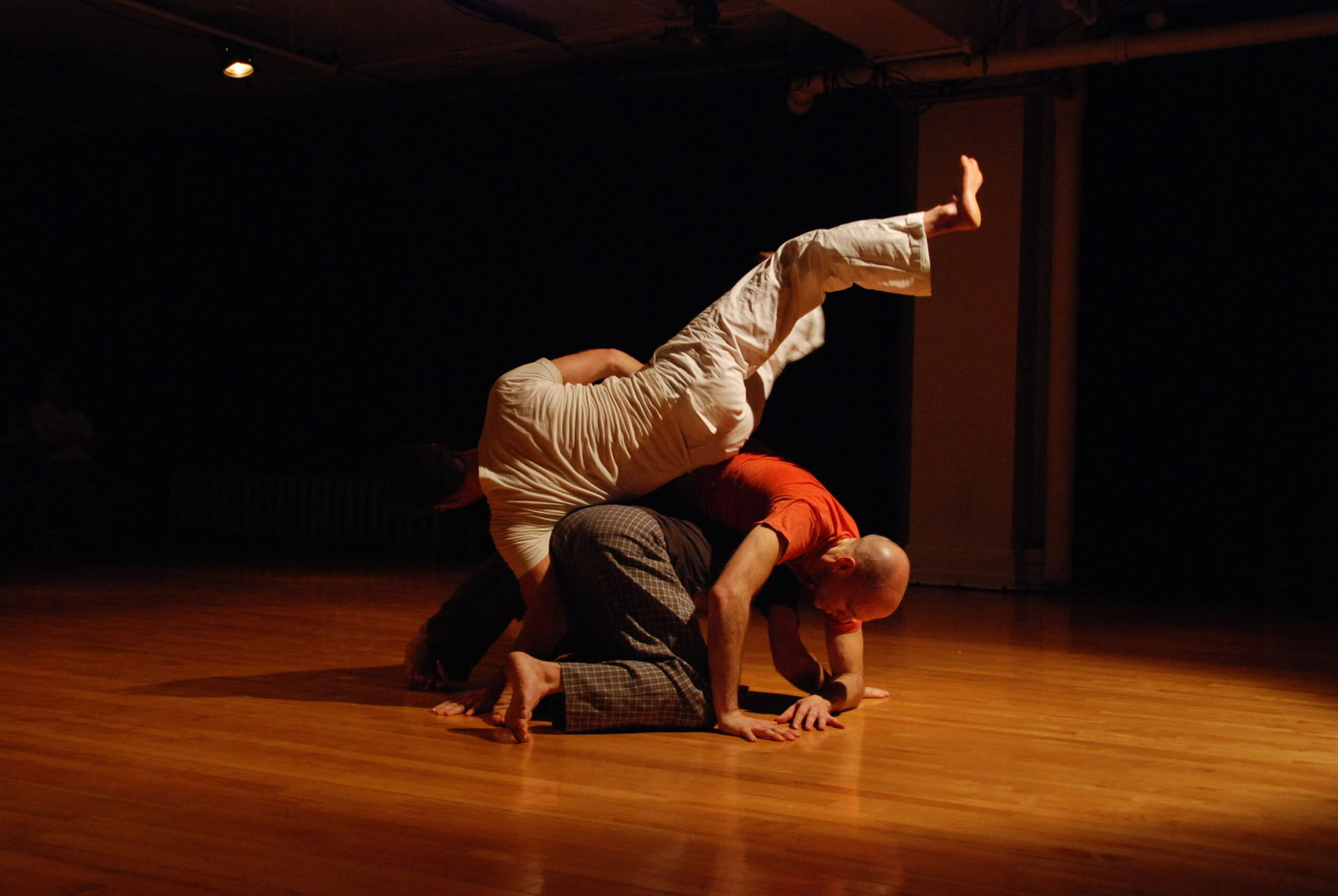 Workshop compositief bewustzijn in contactimprovisatie