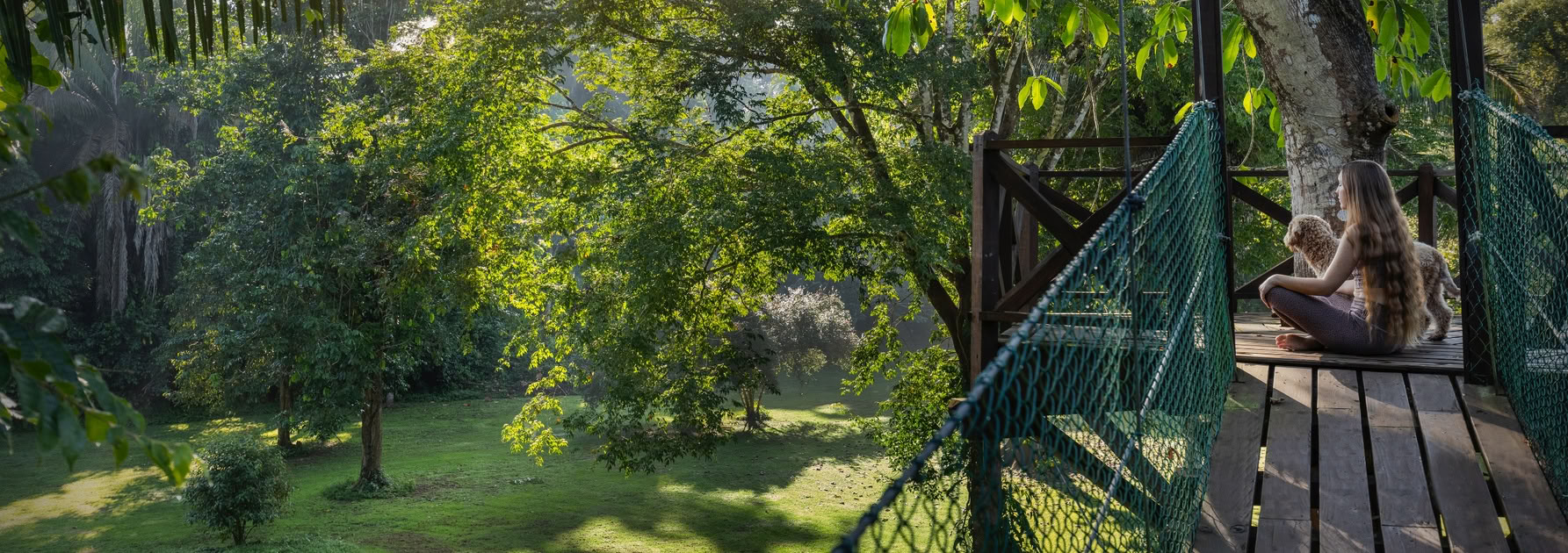Wellnessretreat in het regenwoud