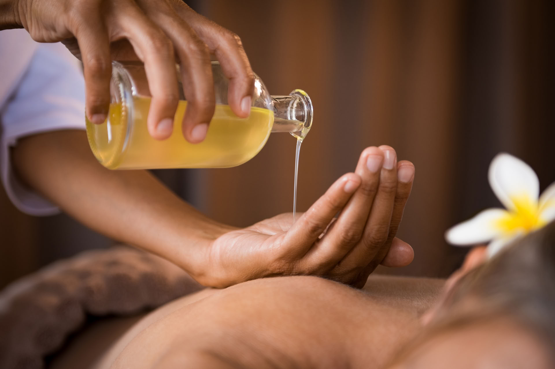 Thaise & olie rugmassage