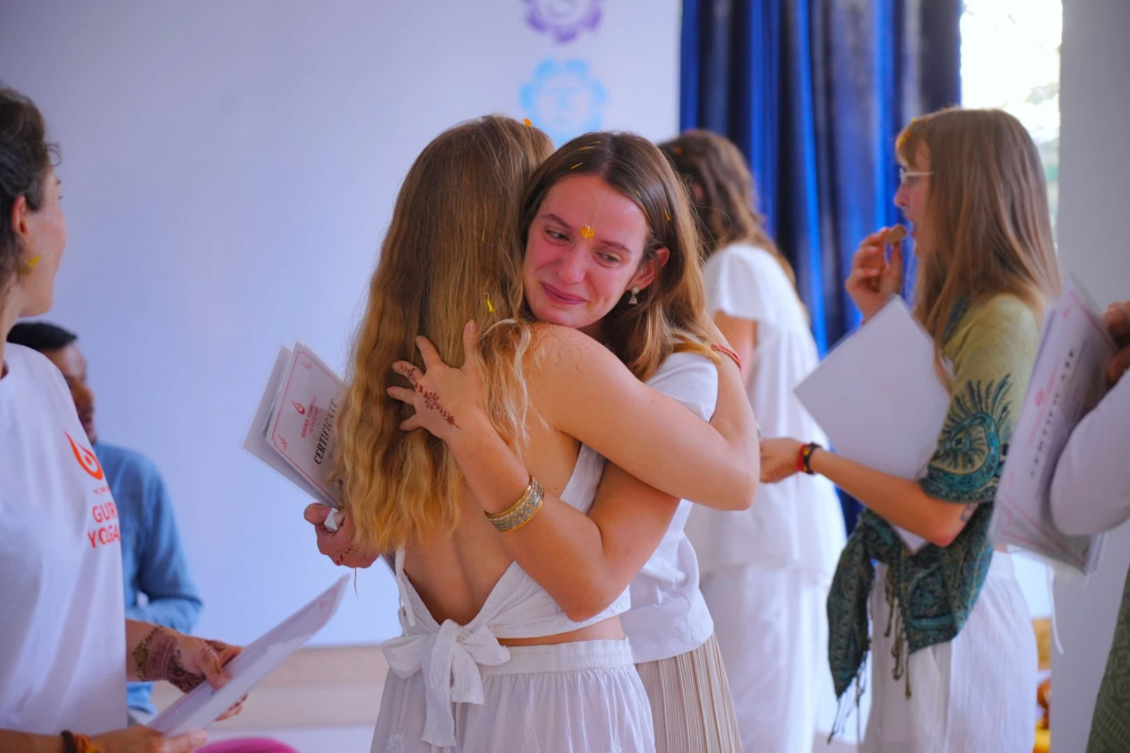 Prenatale en postnatale yogadocentenopleiding in Rishikesh, India