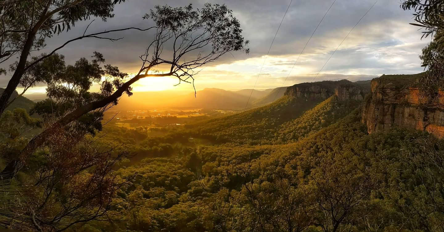 Yoga, klimmen en Japans in de Blue Mountains