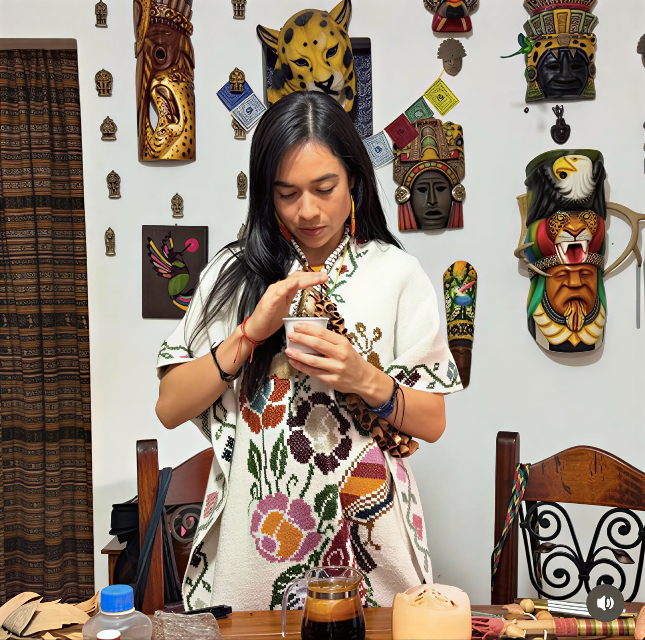 Ayahuascaceremonie in Medellín