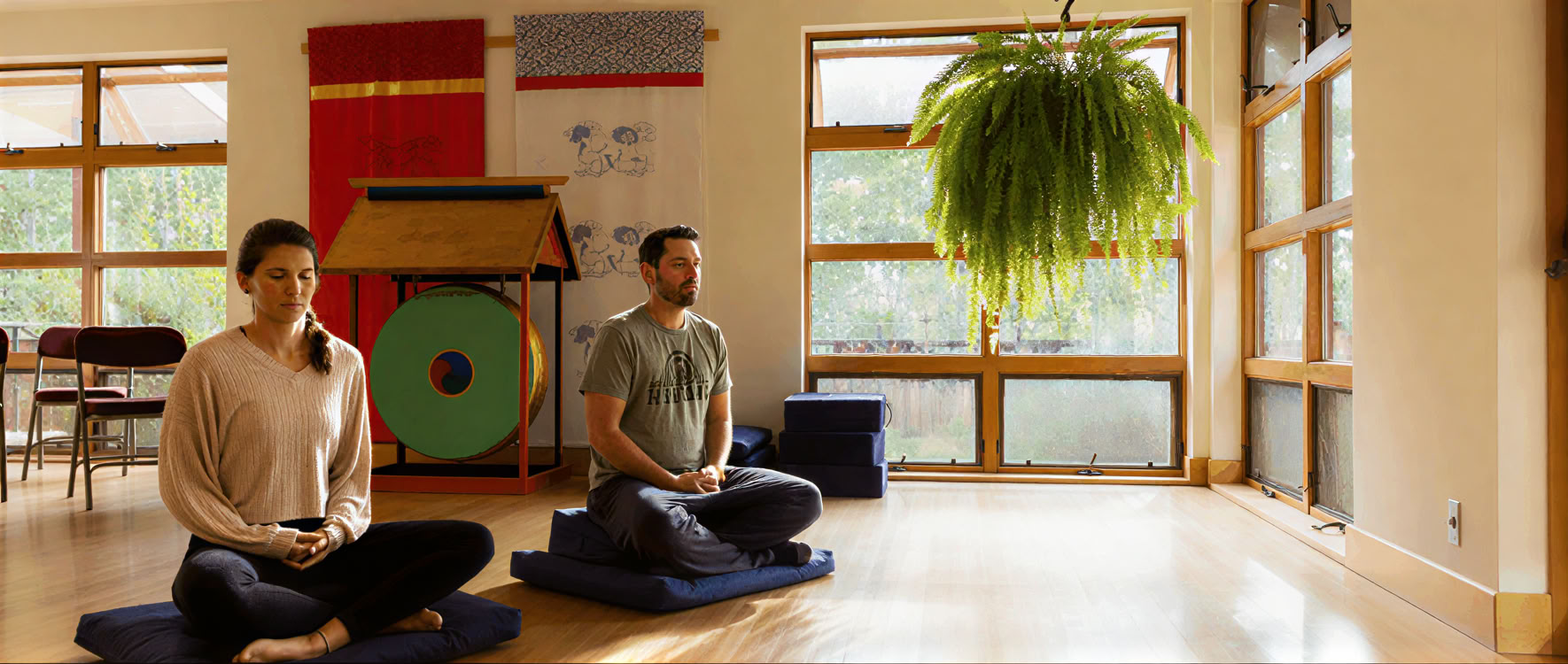Mindfulness op en naast het kussen