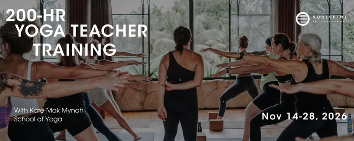 20 uur Soulshine Signature Teacher Training Bali