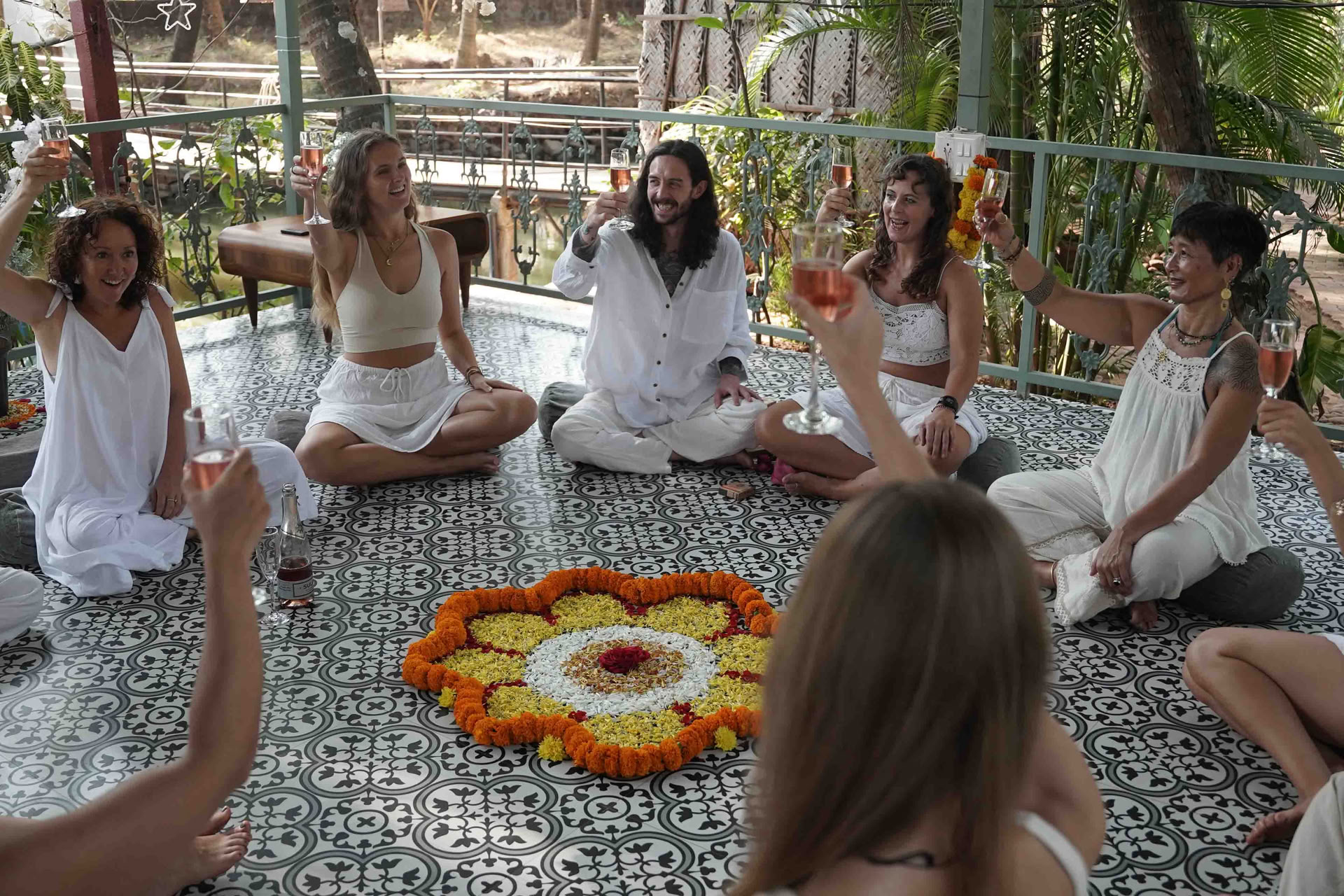 200-uurs yogadocentenopleiding Goa India