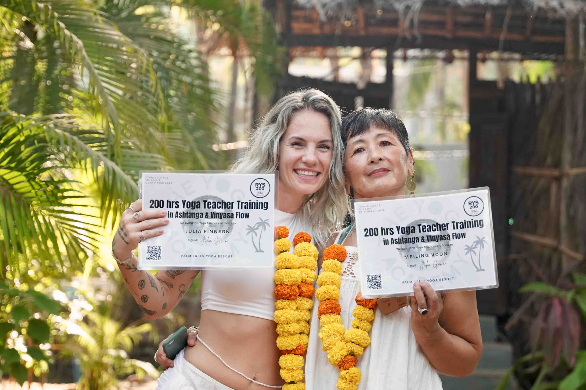 200-uurs yogadocentenopleiding Goa India