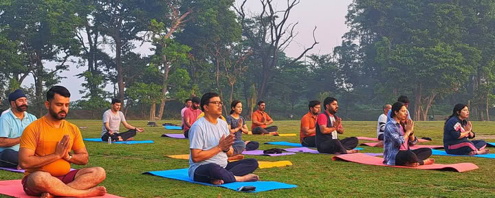 10-daagse adem- en pranayama-retraite in Rishikesh, India