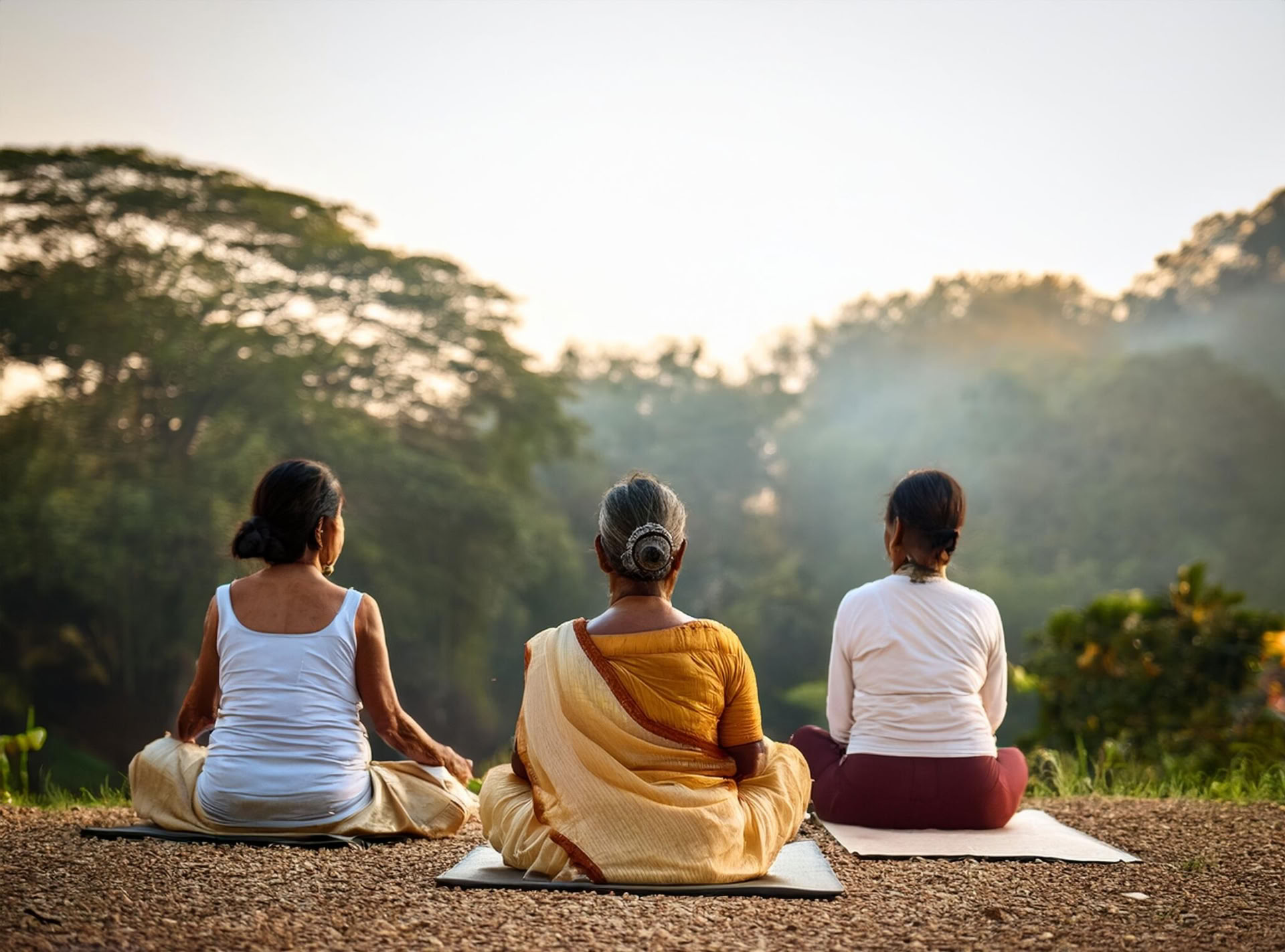 Wellnessretraite voor senioren in Rishikesh, India