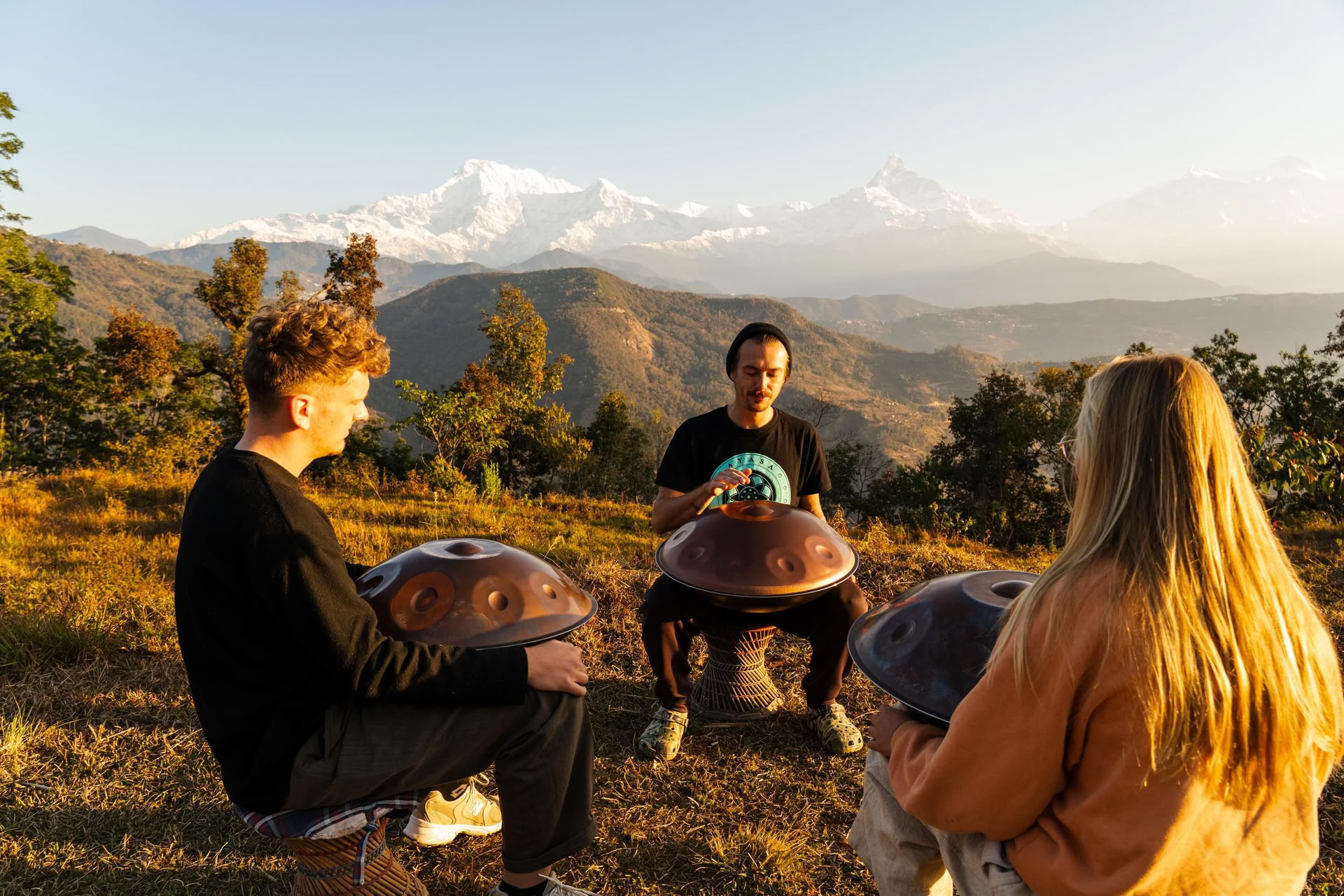 Retraite voor het leren van handpan