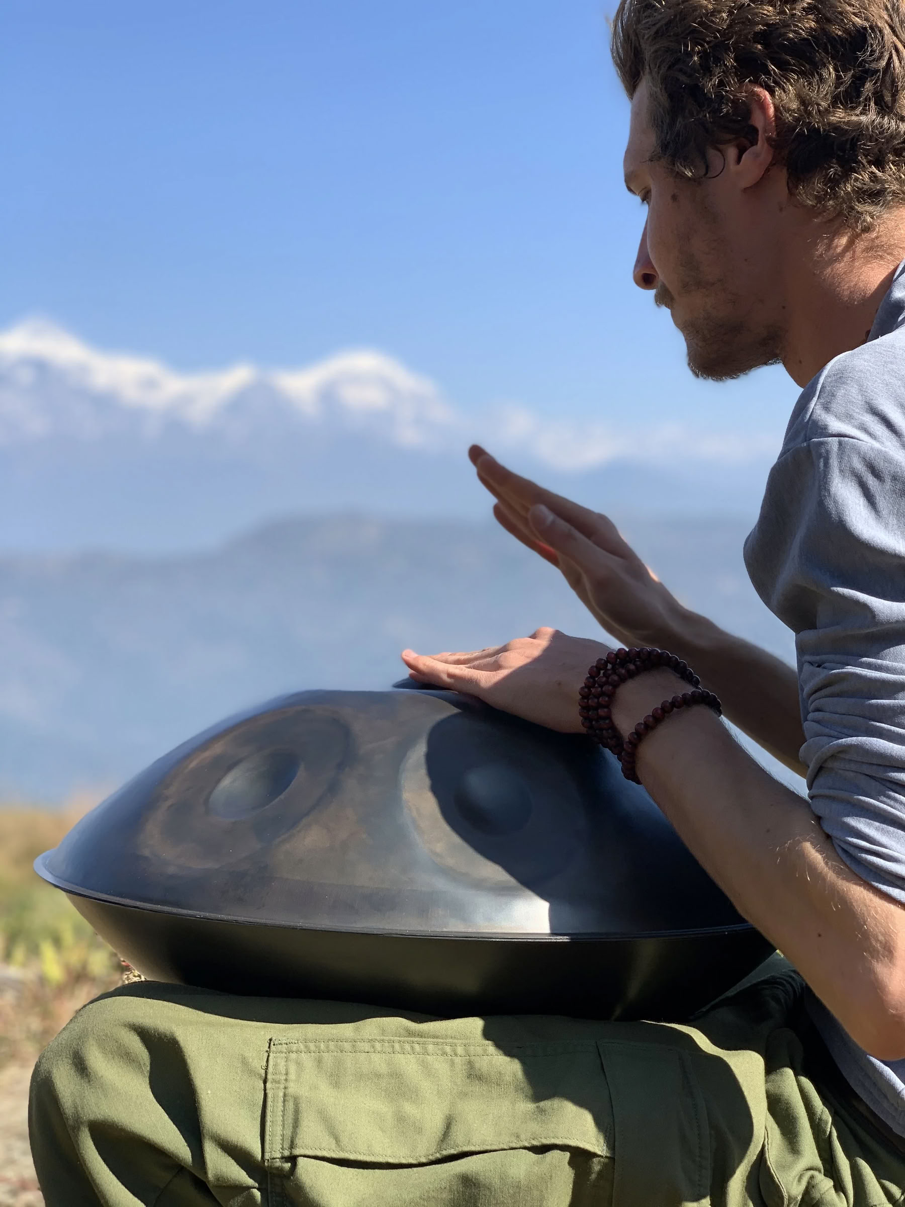 Retraite voor het leren van handpan