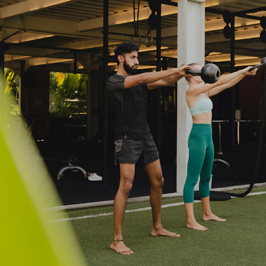 Fitness- en yogaretreat